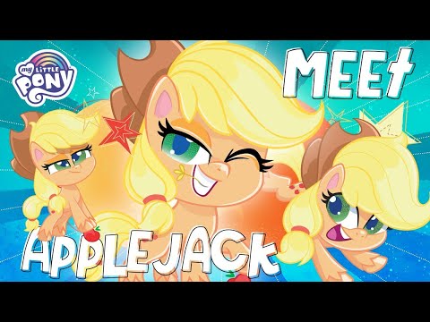 NEW | Meet Applejack in Pony Life | MLP