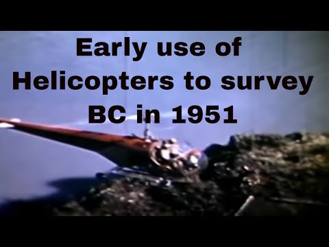 Flying Surveyors - a very early use of helicopters, a 1951 film