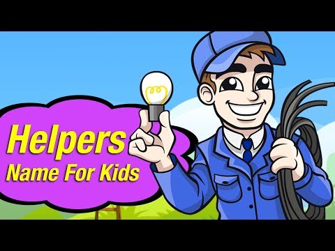 Helpers Name For Kids | Simba Tv | Doctor | Teacher | Postman | 3D Animated Video for Childrens
