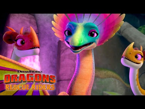 The Singing Songwing Dragon | DRAGONS RESCUE RIDERS | NETFLIX