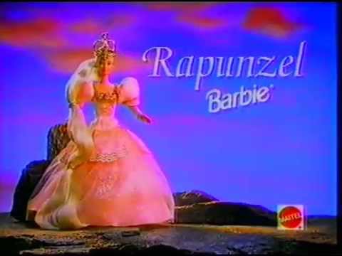 Rapunzel Barbie Doll Ad