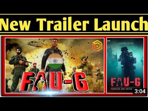 FAUG mobile trailer !! Lunch on this date