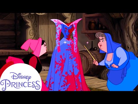 Is Aurora&#039;s Dress Pink or Blue? | Disney Princess