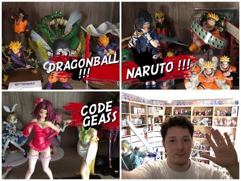Super Action Figure Collection Trailer Dragonball Naruto Final Fantasy code geass e molto altro !