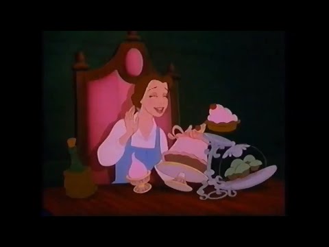 Opening To Beauty &amp; The Beast: Belle’s Magical World (1998) Special Edition 2003 VHS (Version 2)