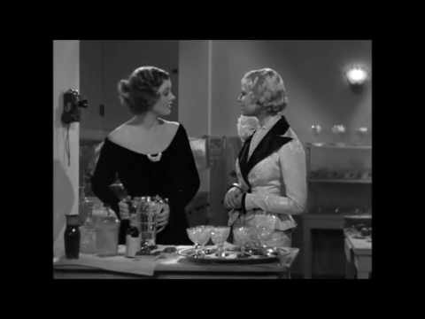 Evelyn Prentice (1934) Pre-code ~ Una Merkel, Myrna Loy , Rosalind Russell ,scene.