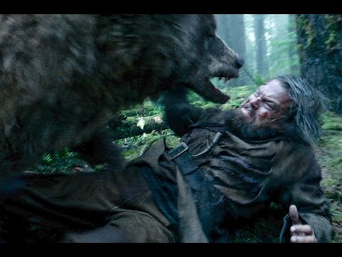 Bear attack scene from The Revenant