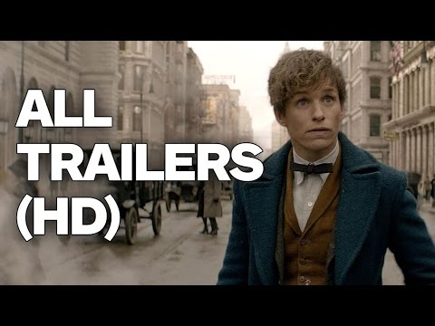 Fantastic Beasts and Where To Find Them - All Trailers (2016)