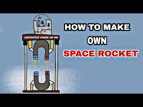 How to make space rocket | DIY | life hack | animation | by animated vines of mk