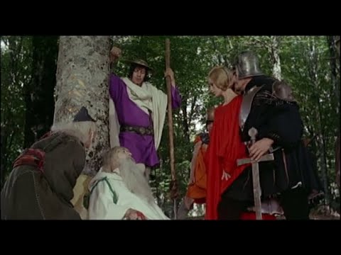 Brancaleone salva Matelda, scena tratta da l&#039;Armata Brancaleone (1966)
