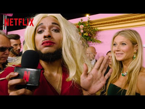 Joanne the Scammer Meets Gwyneth Paltrow at The Politician Premiere | Netflix
