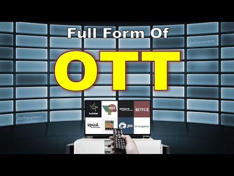 Full Form Of OTT | OTT Platform Full Form