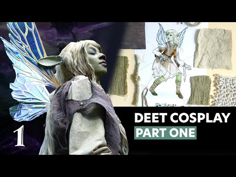 Cosplaying the Dark Crystal&#039;s Deet (Part 1/3): Materials | Fabric Dying | Patterning