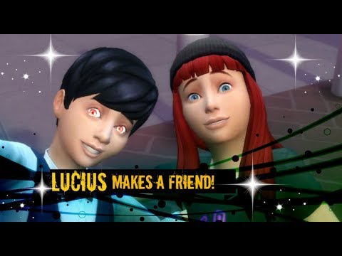 💚Sims 4: Lucius makes a friend💚