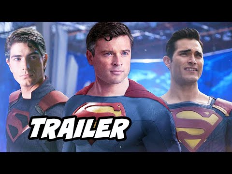 Superman Trailer - Justice League Crisis On Infinite Earths Easter Eggs Breakdown