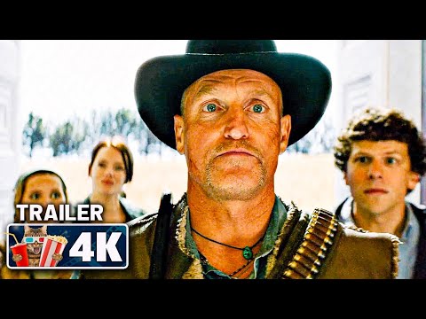 ZOMBIELAND 2 DOUBLE TAP : 4K UPSCALED Trailer (2019) Woody Harrelson Movie