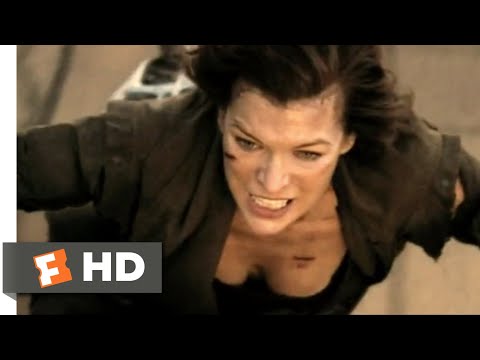 Resident Evil: The Final Chapter (2017) - Zombie Convoy Escape Scene (3/10) | Movieclips