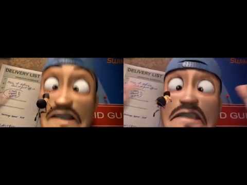 The bee movie trailer but almost all the shots are exactly as they are in the final film