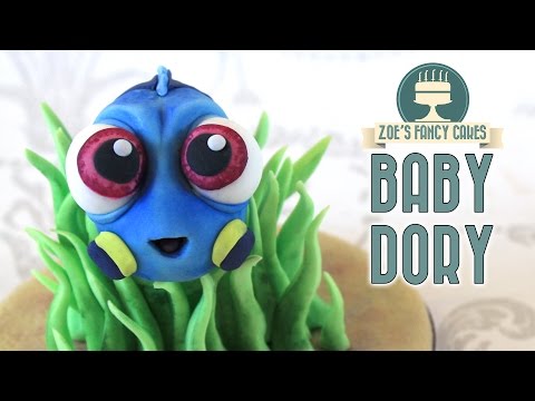 Finding Dory cake topper: baby Dory