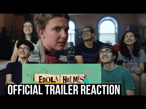 ENOLA HOLMES | Netflix Trailer REACTION || MaJeliv Reactions || Will Enola Outwit Sherlock Holmes?