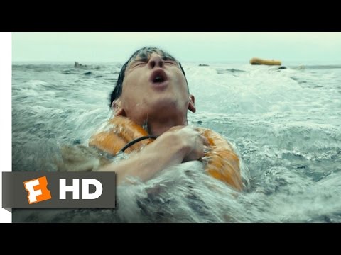 Unbroken (2/10) Movie CLIP - Plane Crash at Sea (2014) HD