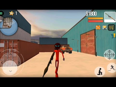 Stickman Mafia Gangster Crime Battle | New Stickman Simulator - Android GamePlay