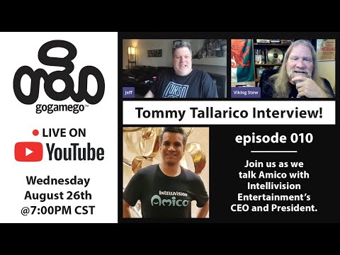 gogamego Show 010 with Tommy Tallarico! We talk all things Amico!