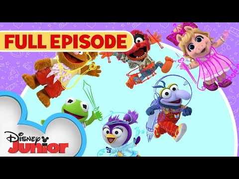 Sir Kermit the Brave 🐸 / Animal Fly Airplane ✈️ | Full Episode | Muppet Babies | @disneyjunior