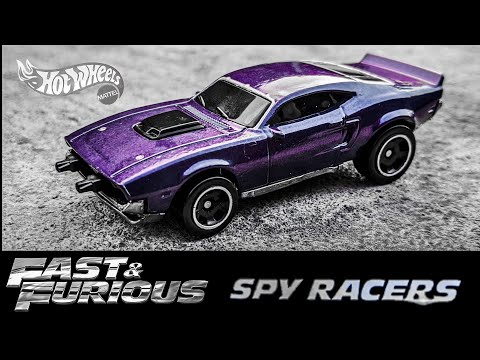 Hot Wheels Fast and Furious Spy Racers Set- Four Awesome Hot Wheels Cars From the Netflix Show