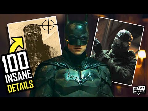 100 INSANE DETAILS In The Batman Trailer Only Hardcore DC Fans Notice | All Easter Eggs Breakdown