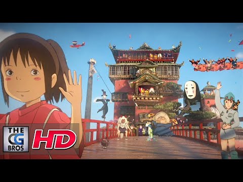 CGI 3D Animated Short: &quot;Tribute to Hayao Miyazaki&quot; - by DONO