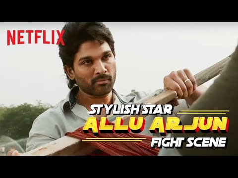 Allu Arjun Fight Scene | Ala Vaikunthapurramloo | Netflix India
