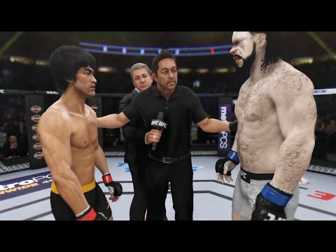 Bruce Lee vs. Dajjal (EA Sports UFC 3) - Epic Battle 💯 🐲 - Dragon Fights 🐉