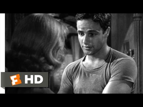 A Streetcar Named Desire (1/8) Movie CLIP - You Must Be Stanley (1951) HD