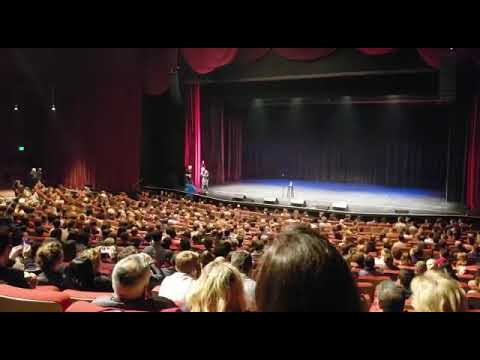 Gad Elmaleh after show sketch (American Dream) in San Francisco, United States of America