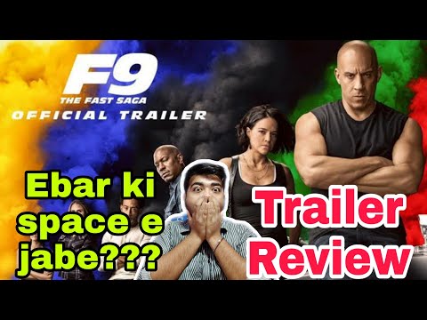 F9 :The fast saga Trailer Review|Vin Diesel|John cena