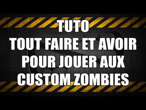 TUTO | Tout pour jouer au Custom Zombie de A a Z | FR