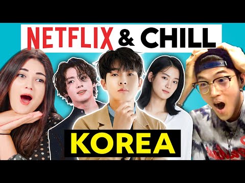 Reacting To The Ultimate NETFLIX KOREA AND CHILL Playlist (KDrama, KPop)