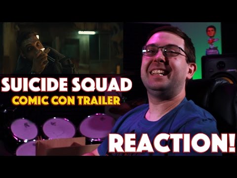 REACTION! Suicide Squad Final Comic-Con Trailer - DC Movie 2016