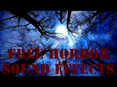 Free Horror sound effects