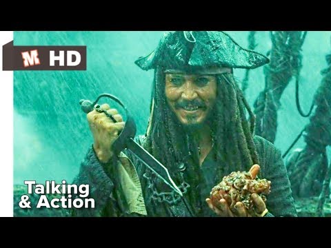 Pirates of Caribbean 3 Hindi At World&#039;s End Devy Jones Death Scene