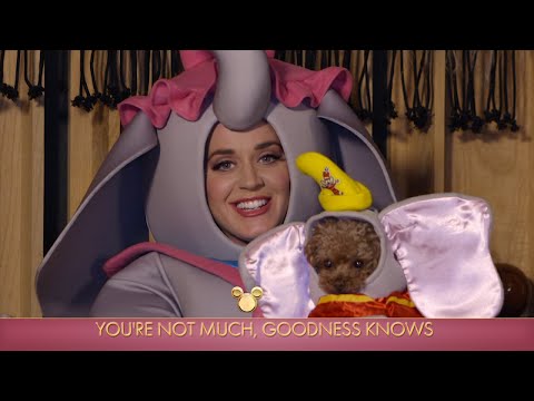 Katy Perry Performs &#039;Baby Mine&#039; with Her Poodle, Nugget - The Disney Family Singalong: Volume II