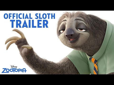 Zootopia Official US Sloth Trailer