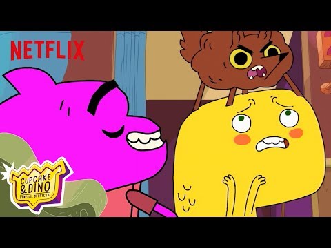 Cupcake and Dino | Tough Love ❤️20 MINUTES | Funny Cartoons | Netflix