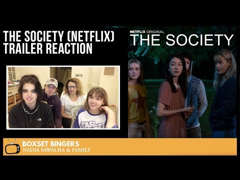 The Society (Netflix Series) Official Teaser - Nadia Sawalha &amp; The Boxset Bingers Reaction