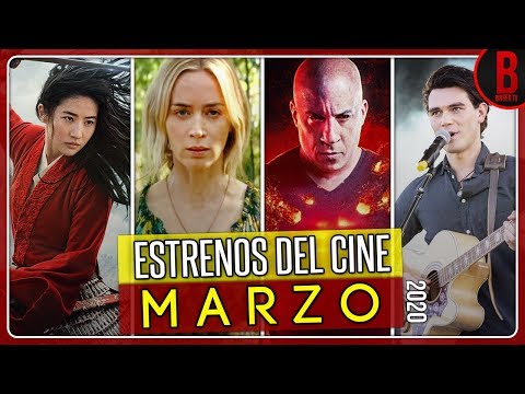 ESTRENOS DEL CINE MARZO 2020 | Películas que se Estrenan en Marzo 2020