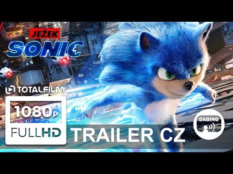 Ježek Sonic (2019) CZ dabing HD trailer verze před úpravou