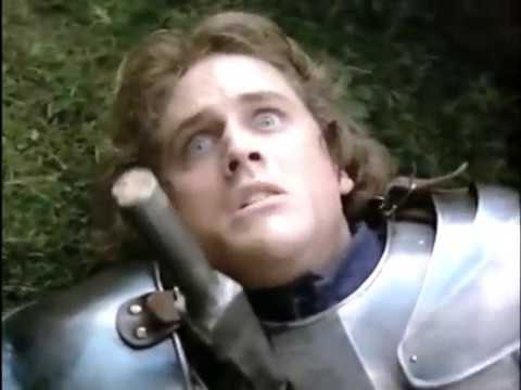 Hearts and Armour 1983 Christian Knight fights Moors at temple scene