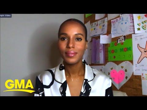 Kerry Washington talks Emmy noms and a ‘Scandal’ reunion – in her PJs l GMA