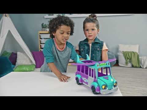 Super Monsters - GrrBus Monster Bus - Lights, Sounds &amp; Music - Netflix Original - Hasbro Kids Toys